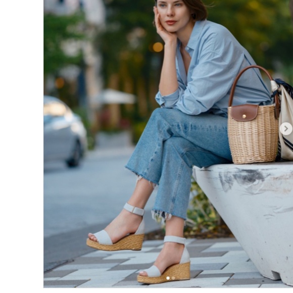 Franco Sarto Clemens Espadrille Wedge Sandal - Picture 3 of 8